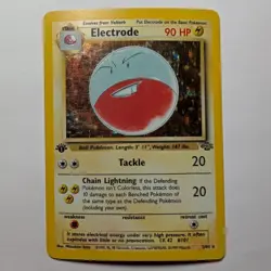 Pokemon Electrode 2/64 Jungle Holo Rare Unlimited WOTC 1999 1st Edition - Image 2