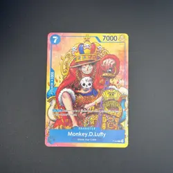 Monkey.D.Luffy One Piece TCG (2nd Anniversary Stamped Promo) P-043 ENG - Image 1