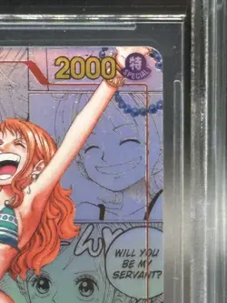 2024 One Piece The Best Premium Booster Nami Manga ENGLISH BGS 10 - Image 3