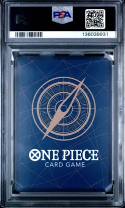 PSA 10 – 2025 ONE PIECE OP12-LEGACY OF THE MASTER 037 LIM SPECIAL ALT ART (EN) - Image 2