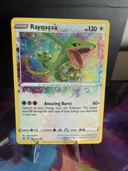 Rayquaza 138/185 SWSH04: Vivid Voltage NM Pokemon Card TCG - Image 3