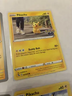 Lot of 6 Pikachu Pokemon Cards - Image 5