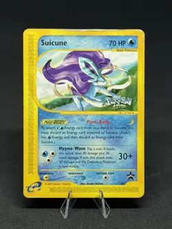Pokemon TCG Suicune Black Star Promo Card 53/75 WOTC - Image 1