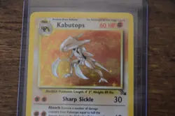 Kabutops - PL! Holo Rare - Vintage WotC 1999 English 9/62 Fossil Pokemon Card - Image 2
