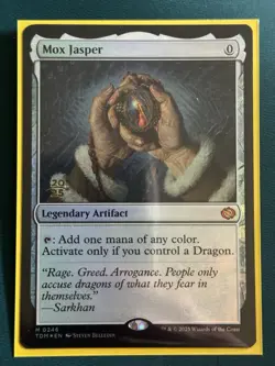 Mox Jasper Tarkir: Dragonstorm Pre-Release Foil - Image 2