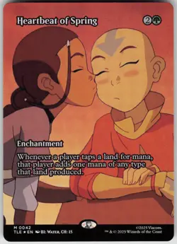 MTG Heartbeat of Spring Foil NM Avatar: The Last Airbender: Magic 42 - Image 1