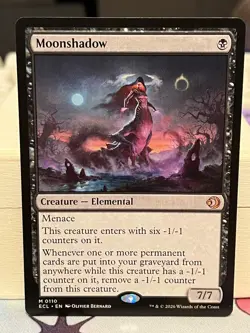 Moonshadow MINT 110 Lorwyn Eclipsed ECL Nonfoil Mythic M/NM English - Image 1