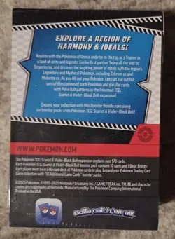 Pokemon Scarlet & Violet Black Bolt Booster Bundle Box 6 Packs English MPN 10-1… - Image 3