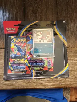 Pokemon Phantasmal Flames - Weavile 3-Pack Booster Blister Factory Sealed NEW - Image 1