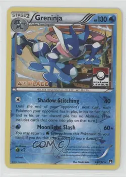 Greninja (Pokemon League - 4th Place Promo) Reverse Foil Pokemon XY Breakpoint - Image 1