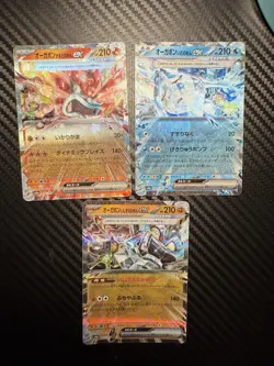 Pokemon Ogerpon Lot SV8a Mask Of Change Japanese Wellspring Hearthflame Stone - Image 1
