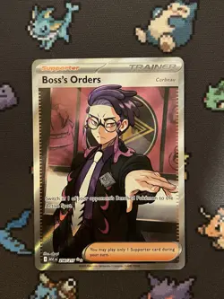 Boss’s Orders 256/217 Ultra Rare Full Art Pokemon TCG Ascended Heroes NM - Image 1