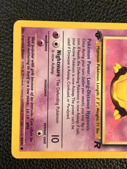 Drowzee 54/82 1st Edition Team Rocket Vintage WOTC - Pokemon TCG - Image 3
