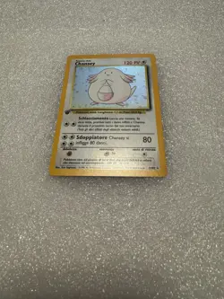 Pokemon Chansey 1st Edition Holo Base Set 3/102 Italian Wizards of the Coast - Image 2