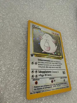 Pokemon Chansey 1st Edition Holo Base Set 3/102 Italian Wizards of the Coast - Image 3