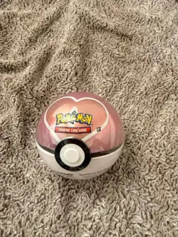 Pokemon Love Ball Pokeball Tin Factory Sealed - J21 - Image 1