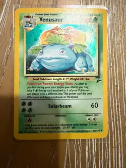 Pokemon Base Set 2 Venusaur Holo #18/130 NM - Image 1