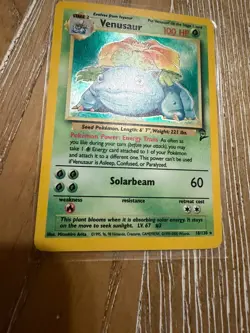 Pokemon Base Set 2 Venusaur Holo #18/130 NM - Image 3