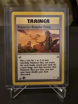 2001 Pokemon 1st Edition Neo Revelation Pokemon Breeder Fields | Pack Fresh - Image 1
