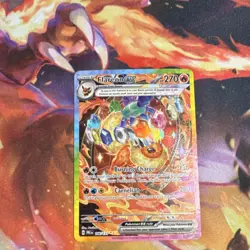 Pokemon TCG Flareon ex 146/131 Prismatic Evolutions Illustration Rare Holo - Image 1