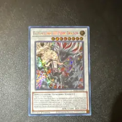 Konami Ecclesia and the Dark Dragon 1st Edition Holo Synchro Yu-Gi-Oh! TCG - Image 1