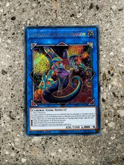 Yugioh TCG Topologic Blaster Dragon BPRO-EN046 Secret Rare 1st Edition NM-M - Image 1