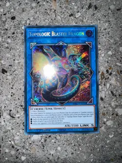 Yugioh TCG Topologic Blaster Dragon BPRO-EN046 Secret Rare 1st Edition NM-M - Image 3