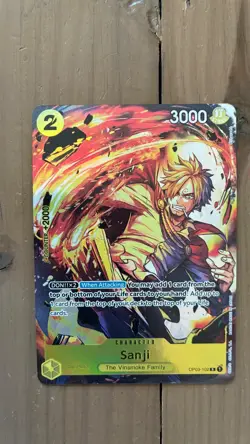 Sanji OP03-102 English One Piece Premium Collection Bandai Games Fest 23-24 B⚓📈 - Image 1