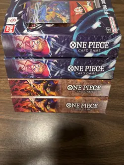 One Piece TCG Illustration Box Vol 5 & Vol 6 English 4 x Box LOT OP-13 PRB-02 - Image 5