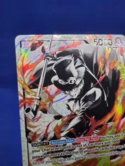 One Piece Ultra Deck: Three Brothers Sabo ST13-001 Parallel Alternate Art Leader - Image 3