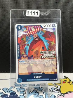 Buggy (Judge Stamp Pack Vol. 5) One Piece Promotion Cards (OP-PR)ST17-003 (1111) - Image 1