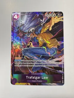 One Piece CCG Trafalgar Law P-093 Foil - Image 1