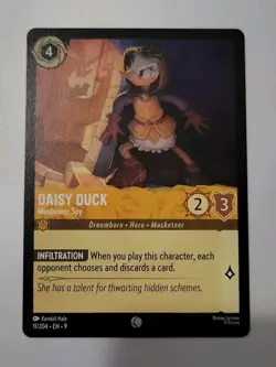Disney Lorcana TCG - Fabled: Daisy Duck (011/204) - Common - Near Mint - Image 1