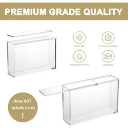 Acrylic Display Case for Disney Lorcana Booster Box Magnetic Storage Showcase - Image 4