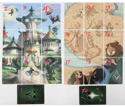 Ravensburger Disney Lorcana TCG - Archazia's Island Puzzle Insert Cards - Image 1