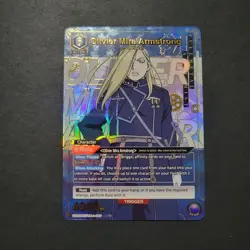 Union Arena Fullmetal Olivier Mira Armstrong UE09BT/FMA-1-060 SR* Foil - NM - Image 1