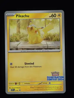 Pikachu 214 Pokemon SV: Scarlet & Violet Promo Cards 🔥 - Image 1