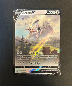 Arceus V SWSH204 SWSH: Sword & Shield Promo Cards Holo NEAR MINT - Image 1