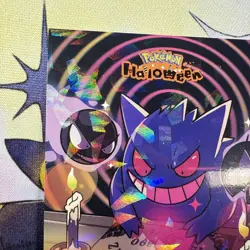 Cracked Ice Holo Gengar Gastley Database Non-TCG Pokemon Card - Image 4