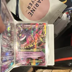 Pokemon TCG M Gengar EX Holo Card #120 - English Standard Size - Image 1