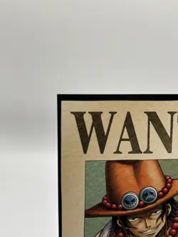 ONE PIECE WANTED POSTER Bromide Card Portgas D Ace Mugiwara Store From Japan - Image 3