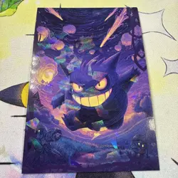 Cracked Ice Holo Gengar Database Non-TCG Pokemon Card - Image 1