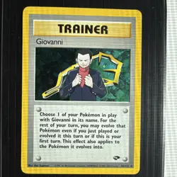 Pokemon Giovanni Gym Challenge 18/132 Holo Rare Unlimited 2000 TCG Card - Image 1