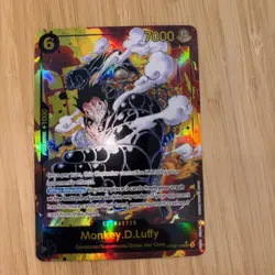 OP10-118 Monkey.D.Luffy SEC Alt Art One Piece TCG English Card - Image 1