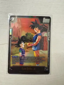 Son Goku Jr. FB08-102 Alternate Art Saiyan's Pride Dragon Ball English Card - Image 1