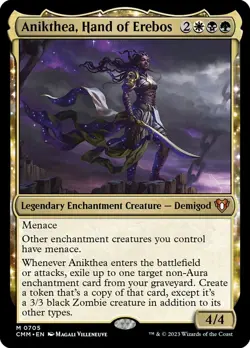 Anikthea, Hand of Erebos: MtG Magic the Gathering Commander Masters Mythic Rare - Image 1