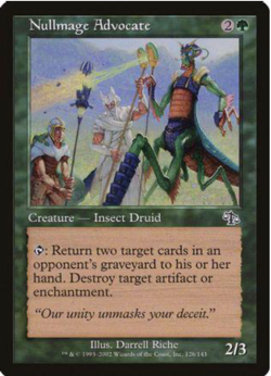 Nullmage Advocate Judgement - MTG Magic the Gathering - NM /LP - Image 1