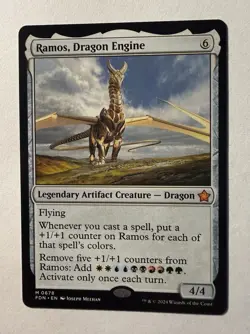 Ramos, Dragon Engine | #678 | Mythic | Regular | Foundations | MTG - Image 1