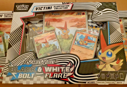 Pokemon Black Bolt/White Flare Unova Victini Illustration Collection - Lot of 3 - Image 2