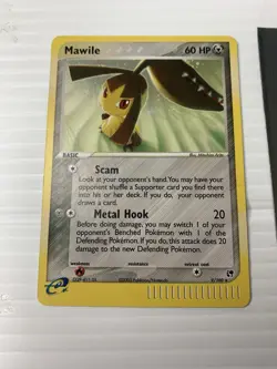Pokemon TCG Mawile EX Sandstorm 9/100 Holo Rare - Image 1